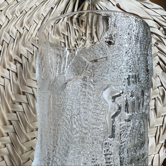 The Flintstones Treemendous Mug rocdonalds 1993 McDonald’s clear frosted mug - Picture 6 of 16